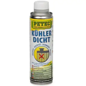 PETEC 80250 K&uuml;hlerdicht K&uuml;hlerdichtstoff K&uuml;hlerdichtmittel 250ml GR&Uuml;N