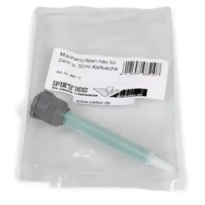PETEC 98510 Mischrohr Mischspritze f&uuml;r 24ml Doppelspritze + 50ml Doppelkartusche