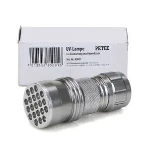 PETEC 85001 UV-Lampe leuchte Handleuchte zur Aush&auml;rtung von POWER PATCH