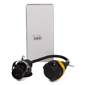 PROPLUS Adapter Anh&auml;ngerstecker Anh&auml;ngersteckdose 24V 15-polig auf 12V 7-polig