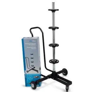 PROPLUS Felgenst&auml;nder fahrbar mit Handgriff f&uuml;r 4 Reifen bis 225mm max 100kg