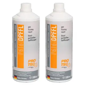 PROTEC DPF Flushing Liquid Dieselpartikelfilter-Sp&uuml;lfl&uuml;ssigkeit Reiniger 2 Liter
