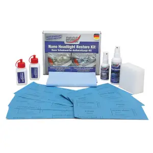 PROTEC 21182 Nano Scheinwerferreparatur Set Scheinwerfer-Aufbereitung