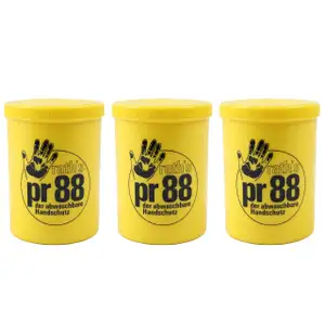 3x 1L 1 Liter RATH's Creme PR 88 Hautschutz der abwaschbare Handschuh Handcreme