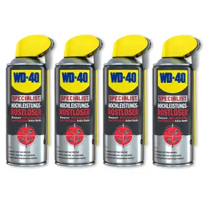 WD-40 SPECIALIST 49348 Rostl&ouml;ser Hochleistungsrostl&ouml;ser f&uuml;r SMART STRAW 4x 400ml