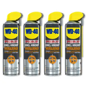 WD-40 SPECIALIST 49392 Universalreiniger L&ouml;sungsmittelreiniger 4x 400ml