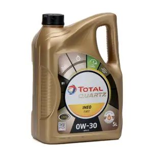 TOTAL QUARTZ INEO FIRST Motor&ouml;l &Ouml;l 0W-30 ACEA C1 C2 PSA B71 2312 - 5L 5 Liter