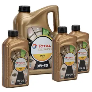 TOTAL QUARTZ INEO FIRST Motor&ouml;l &Ouml;l 0W-30 ACEA C1 C2 PSA B71 2312 - 8L 8 Liter
