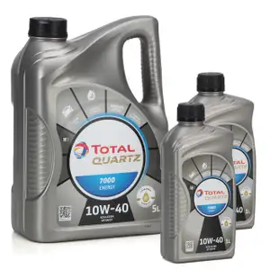 TOTAL QUARTZ 7000 ENERGY 10W-40 Motor&ouml;l 7L 10W40 7 Liter f&uuml;r VW 501.01/505.00