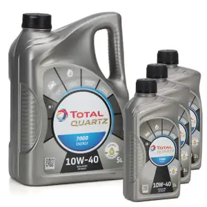 TOTAL QUARTZ 7000 ENERGY 10W-40 Motor&ouml;l 8L 10W40 8 Liter f&uuml;r VW 501.01/505.00