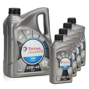 TOTAL QUARTZ 7000 ENERGY 10W-40 Motor&ouml;l 9L 10W40 9 Liter f&uuml;r VW 501.01/505.00