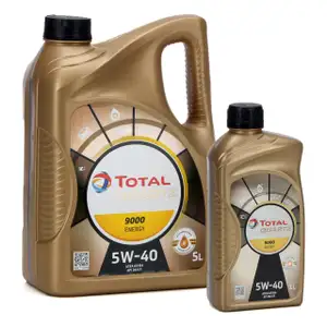 TOTAL QUARTZ 9000 ENERGY 5W-40 Motor&ouml;l BMW LL-01 MB 229.5 229.3 - 6 L 6 Liter