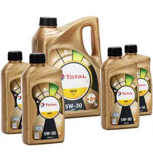 TOTAL QUARTZ INEO ECS 5W-30 Motor&ouml;l PSA B71 2290 Fiat 9.55535-S1 - 9L 9 Liter