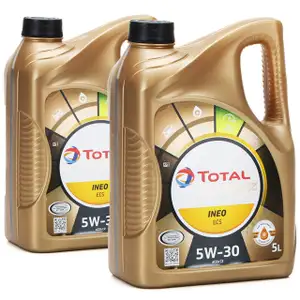 TOTAL QUARTZ INEO ECS 5W-30 Motor&ouml;l PSA B71 2290 Fiat 9.55535-S1 - 10L 10 Liter