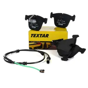 TEXTAR Bremsbel&auml;ge + Wako f&uuml;r BMW 5er Gran Turismo F07 535i 550i 520-535d hinten