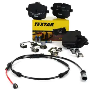 TEXTAR Bremsbel&auml;ge + Wako f&uuml;r BMW 5er Touring F11 528-550i 518-M550d hinten