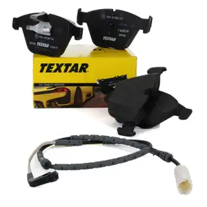 TEXTAR Bremsbel&auml;ge + Wako BMW E90-E93 330xi 335xi 330xd X1 E84 xDrive28i vorne