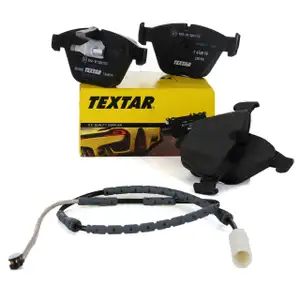 TEXTAR Bremsbel&auml;ge + Wako BMW E90-E92 330xi 335xi 330xd X1 E84 xDrive28i vorne