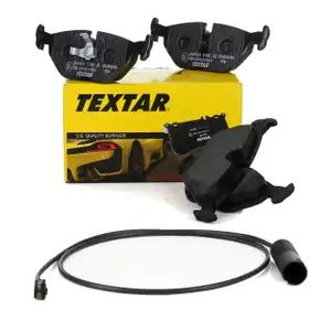 TEXTAR Bremsbel&auml;ge + Wako f&uuml;r BMW 3er E36 M3 3.0 3.2 286/295/321 PS hinten