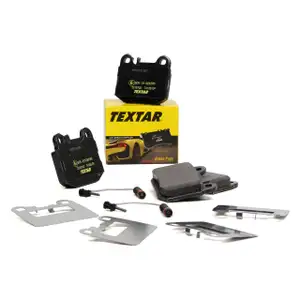 TEXTAR Bremsbel&auml;ge + Wako MERCEDES M-KLASSE W163 ML320-55AMG ML270/400CDI hinten