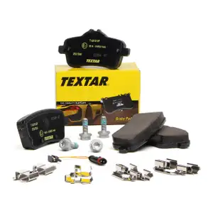 TEXTAR Bremsbel&auml;ge + Wako MERCEDES GLE W166 C292 GL X166 M-KLASSE W166 hinten