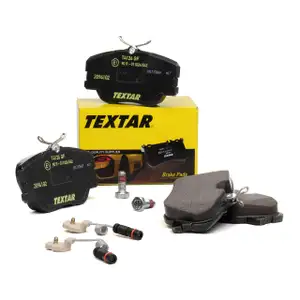 TEXTAR Bremsbel&auml;ge + Wako MERCEDES 190 W201 E-KLASSE W124 A124 C124 S124 vorne