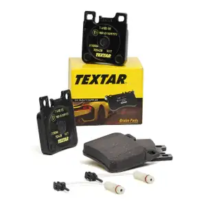 TEXTAR Bremsbel&auml;ge + Wako MERCEDES CLK C208 A208 E-KLASSE W124 W210 S210 hinten