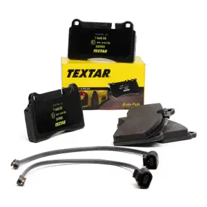 TEXTAR Bremsbel&auml;ge Bremskl&ouml;tze + Wako f&uuml;r VW TOUAREG (7P5) PR-1LC/1LE vorne