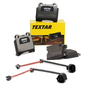 TEXTAR Bremsbel&auml;ge Bremskl&ouml;tze + Wako f&uuml;r VW TOUAREG (7L) PR-1KQ hinten