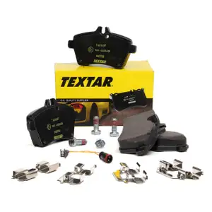 TEXTAR Bremsbel&auml;ge + Wako MERCEDES A-KLASSE W69 B-KLASSE W245 vorne