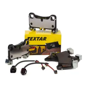 TEXTAR Bremsbelagsatz + Wako f&uuml;r AUDI Q7 (4LB) 1KD PORSCHE CAYENNE (9PA) hinten