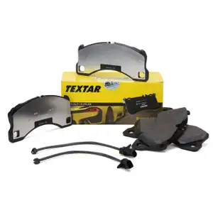 TEXTAR Bremsbel&auml;ge + Warnkontakt PORSCHE MACAN (95B) 3.0 GTS + 3.6 Turbo vorne