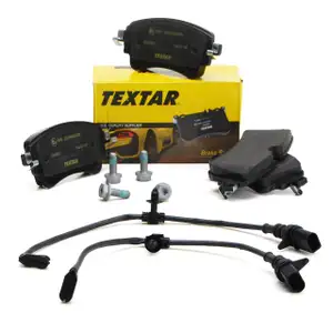 TEXTAR Bremsbel&auml;ge + Wako AUDI Q7 (4MB) 2.0/3.0 TFSI 3.0 TDI PR-2ED/2EE hinten