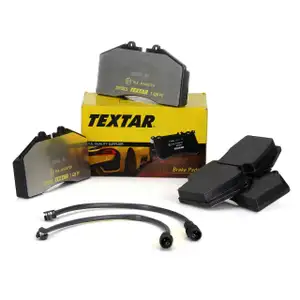 TEXTAR Bremsbel&auml;ge + Wako PORSCHE 944 / Cabriolet 2.5 Turbo 220 / 250 PS vorne
