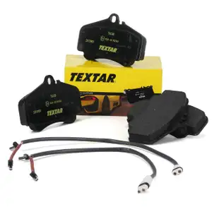 TEXTAR Bremsbel&auml;ge + Wako PORSCHE 911 (996) 3.6 Carrera 4S / GT3 / Turbo vorne