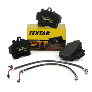 TEXTAR Bremsbel&auml;ge + Wako f&uuml;r PORSCHE BOXSTER (986) 2.5 + 2.7 204-228 PS vorne