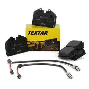 TEXTAR Bremsbel&auml;ge + Wako f&uuml;r PORSCHE 944 3.0 S2 211 PS 12.1988-07.1991 hinten