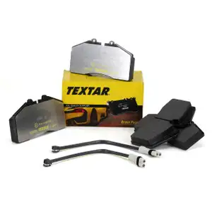 TEXTAR Bremsbel&auml;ge + Wako f&uuml;r PORSCHE 928 5.0 S + 5.0 S,S4 bis 12.1988 vorne