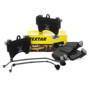 TEXTAR Bremsbel&auml;ge + Wako AUDI Q7 4LB PORSCHE CAYENNE 9PA VW TOUAREG 7L vorne