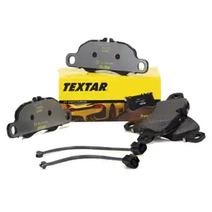 TEXTAR Bremsbel&auml;ge + Wako PORSCHE Boxster Cayman 981 2.7 S / GTS 3.4 vorne