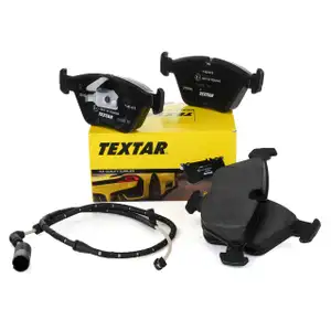 TEXTAR Bremsbel&auml;ge + Wako f&uuml;r BMW X3 E83 2.0-3.0d 2.0-3.0i bis 08.2010 vorne