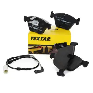 TEXTAR Bremsbel&auml;ge + Wako f&uuml;r BMW 3er E90 E91 E92 E93 325i 330i 325d 330d vorne