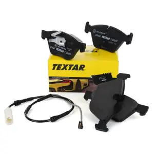 TEXTAR Bremsbel&auml;ge + Wako f&uuml;r BMW 3er E90 E91 E92 E93 325i 325d 330d vorne