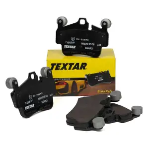 TEXTAR Bremsbel&auml;ge PORSCHE 911 (997) vorne / hinten + BOXSTER CAYMAN (987) vorne