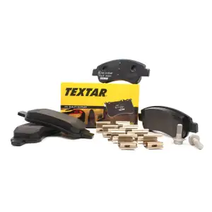 TEXTAR Bremsbel&auml;ge Bremskl&ouml;tze Citroen Berlingo f&uuml;r Peugeot 1007 Partner vorne