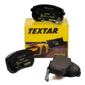 TEXTAR 2427601 Bremsbel&auml;ge HYUNDAI i10 (PA) KIA PICANTO (SA) (TA) mit ABS hinten