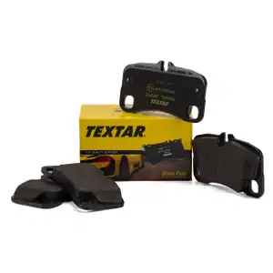 TEXTAR Bremsbel&auml;ge PORSCHE 911 (997) 3.6 Turbo + 3.8 Turbo + 3.8 Turbo S hinten