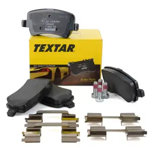 TEXTAR Bremsbel&auml;ge Bremsbelagsatz f&uuml;r Volvo S60 S80 V60 V70 XC60 XC70 hinten