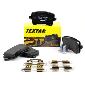 TEXTAR 2460602 Bremsbel&auml;ge AUDI A4 (B8) A5 (8T 8F) Q5 (8RB) 1KW/2EH/2EK hinten
