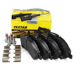 TEXTAR 2560201 Bremsbel&auml;ge + Warnkontakt FORD Transit ab 07.2014 vorne 2325323